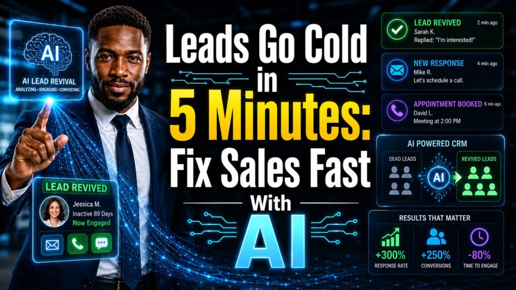 Leads Go Cold In Minutes Fix Sales Fast With AI