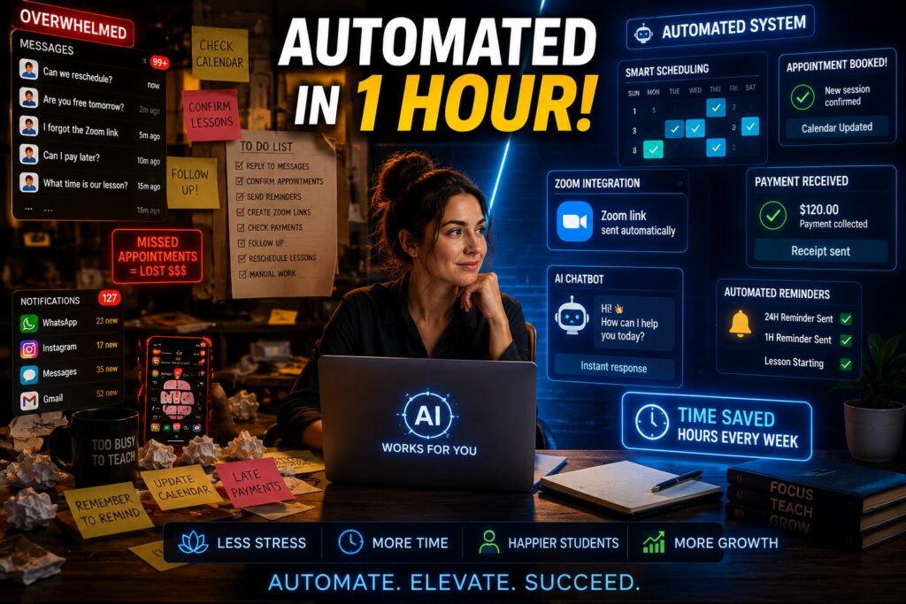 🚀 Tutor Automated Scheduling in 1 Hour Using AI
