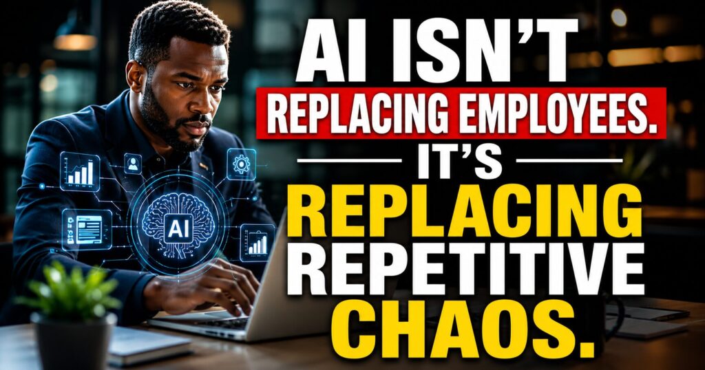 AI Isn’t Replacing Workers — It’s Killing Chaos