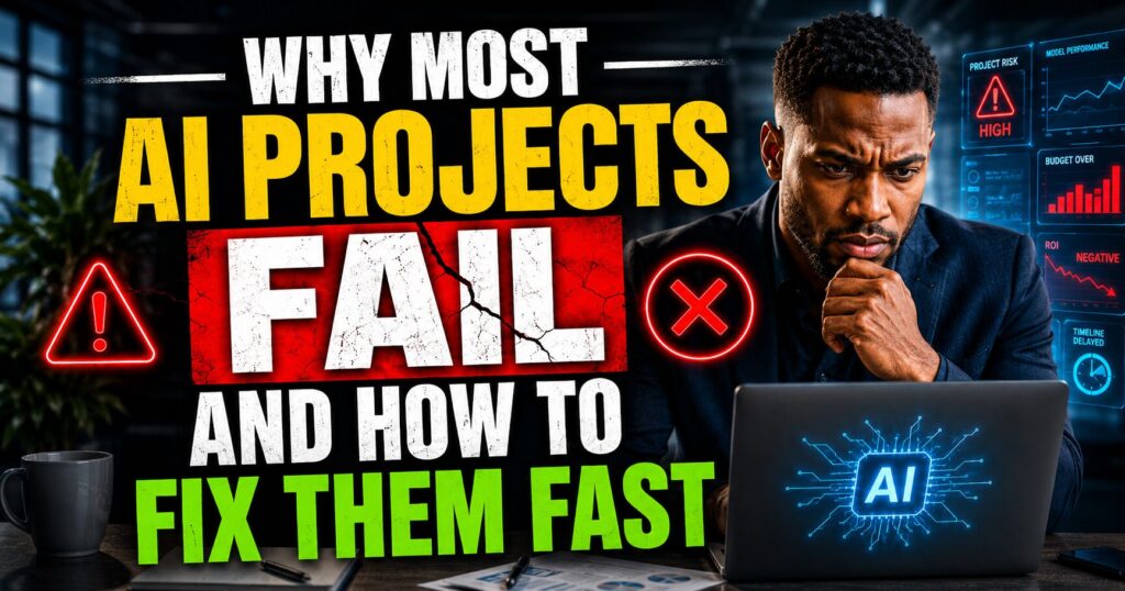 Why Most AI Projects Fail And How To Fix Them Fast Image