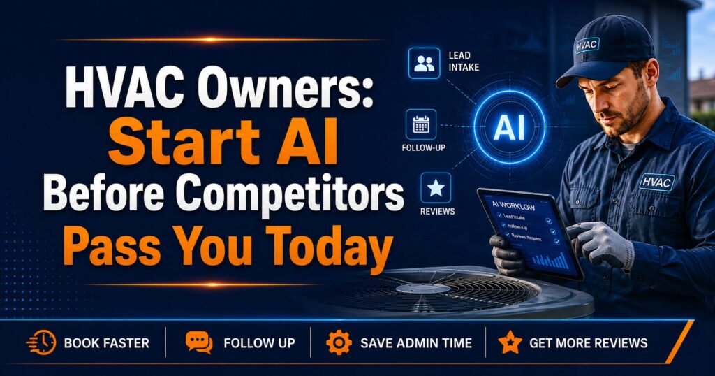 HVAC Company Owners Dont Know Where To Start With AI Image